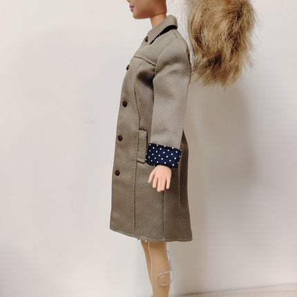 1/6 Scale Classic Overcoat Long Jacket – Fall Winter Fashion (Pre-Owned)