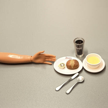 Kenelephant Denny's Soup & Butter Bun Appetizer – Dollhouse Kitchen (Pre-Owned)