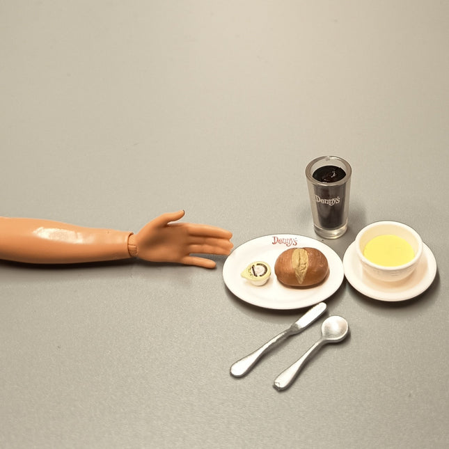 Kenelephant Denny's Soup & Butter Bun Appetizer – Dollhouse Kitchen (Pre-Owned)