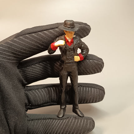 Kaiketsu Zubat KEN HAYAKAWA 3" Mini Figure Superhero Detective Toy Japan Bandai
