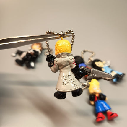 Final Fantasy VIII FF8 Chibi Figure KEYCHAIN Lot of 5 Bandai Rinoa Zell Dincht