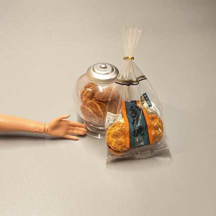 Re-Ment 3 O'Clock Snack Rice Cracker with Jar – 2004 Miniature Food (Pre-Owned)