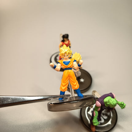 Dragon Ball SON GOKU YUMCHA PICCOLO Mini Figure Lot of 4 Full Color Toy Bandai