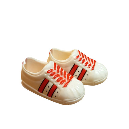 1/6 Scale Male White Stripe Sneaker Shoe – for Ken & Fresh Squad (Pre-Owned)
