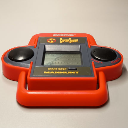 Grandstand 1992 CAPTAIN SCARLET MANHUNT Red Handheld Retro Game Toy TESTED WORK