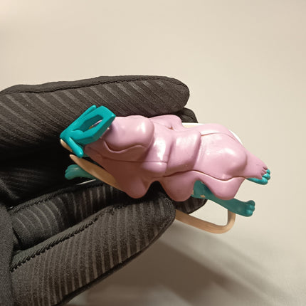 Pokemon 1/40 Zukan Suicune 2.5" Mini Figure – Gashapon (TOMY, Pre-Owned)