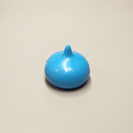 Square Enix Dragon Quest BLUE SLIME GLITTER & BLUE 1" Mini Figure Lot of 2