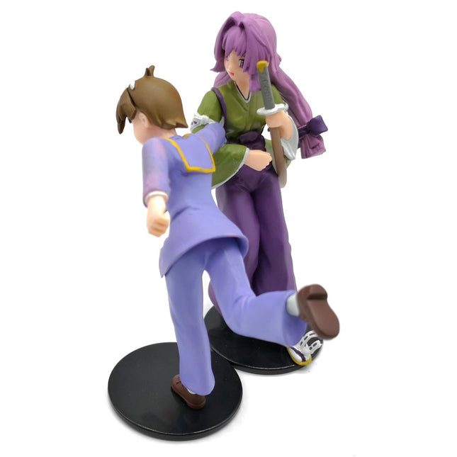 Maburaho RIN KAMISHIRO & KAZUKI SHIKIMORI 4" Mini Figure Set Anime Japan Toy