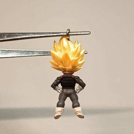 Dragon Ball Super UDM VEGETA CLONE CHARM 1.5" Mini Figure Keychain Toy Bandai