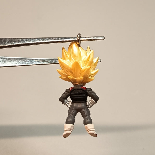 Dragon Ball Super UDM VEGETA CLONE CHARM 1.5" Mini Figure Keychain Toy Bandai