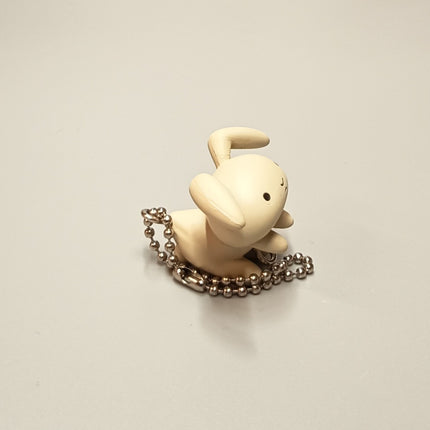 Bandai Crayon Shin Chan Rabbit 1" Charm – Mini Figure Keychain (Pre-Owned)