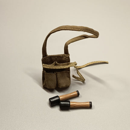 1/6 Scale Viet Cong Grenades with Pouch – for 12" Figure (Pre-Owned)
