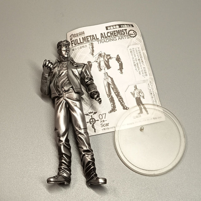 Fullmetal Alchemist SCAR Secret Ver 5" Mini Figure SQUARE-ENIX Anime Toy 2003