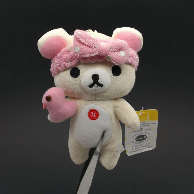 San-X Rilakkuma White Bear Hot Spring Headband – 5" Plush (Pre-Owned)