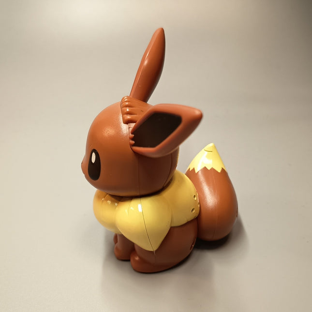 TOMY Pokemon Talking Eevee 3.5" Mini Figure – Tested & Works (Japan, Pre-Owned)