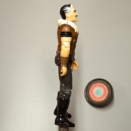GI Joe 1986 Crystal Ball V1 – 3.75" Figure w Damaged Shield (Hasbro, Pre-Owned)