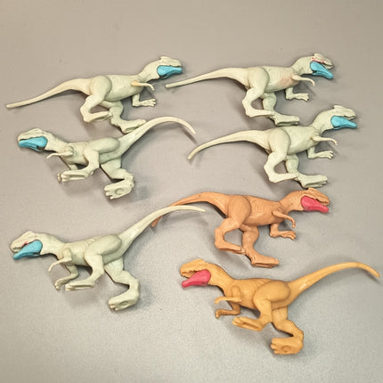Jurassic World CARNOTAURUS ALLOSAURUS MINI Figure PROTOTYPE Blind Bag Lot of 7