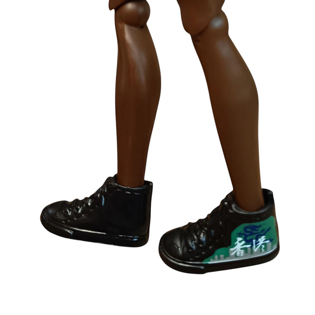 1/6 Scale Male Black & Green Sneaker Shoes – for Ken & Fresh Squad (Pre-Owned)