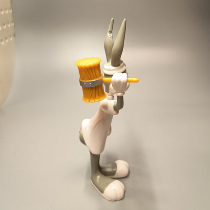 Looney Tunes BUGS BUNNY as DR DEVIL w HAMMER 5" Mini Figure PVC 1997 Toy