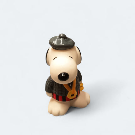 Peanuts Snoopy in Scotland Outfit – 2" Rubber Figure (UFS, Pre-Owned)