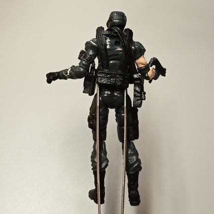 GI Joe Snake Eyes V32 with Weapon – 3.75" Figure (Hasbro ARAH 2008, Pre-Owned)