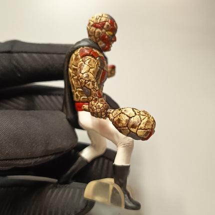 Kamen Rider Stronger Baron Rock 4" Mini Figure – Villain Gashapon (Pre-Owned)