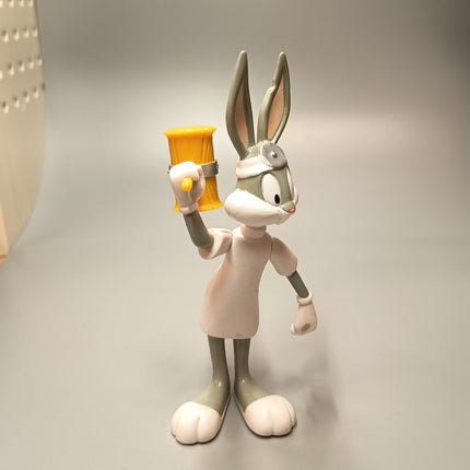 Looney Tunes BUGS BUNNY as DR DEVIL w HAMMER 5" Mini Figure PVC 1997 Toy