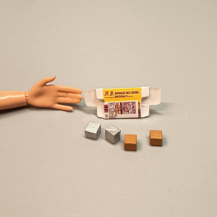Re-Ment Miniature Caramel Candy Pack – Morinaga Sweets Series Snack (Pre-Owned)