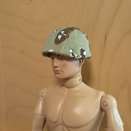 1/6 Scale Camo Helmet Fabric Covered – for 12" Soldier (Pre-Owned)