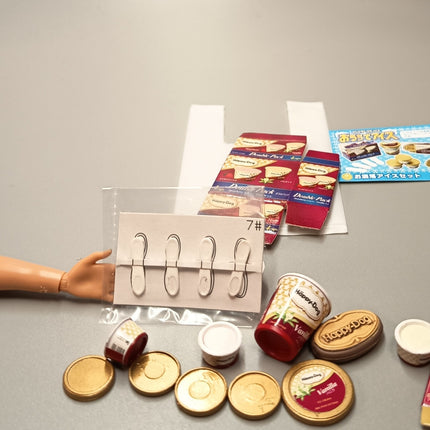MegaHouse Ice Cream Shop #7 Luxury Double Cups – Miniature (Pre-Owned)