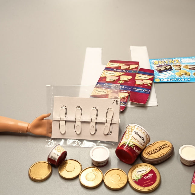 MegaHouse Ice Cream Shop #7 Luxury Double Cups – Miniature (Pre-Owned)