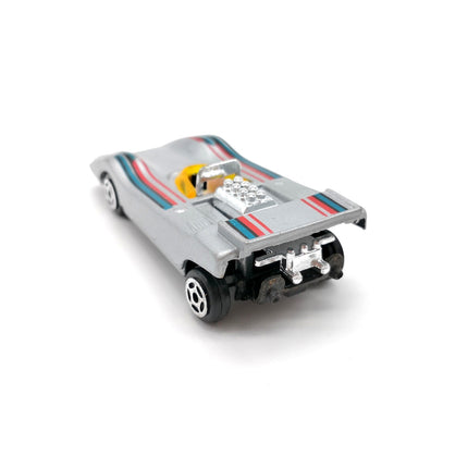Vintage Summer Motor Force Hi-Tailer Silver Racer – Diecast Race Car (Pre-Owned)