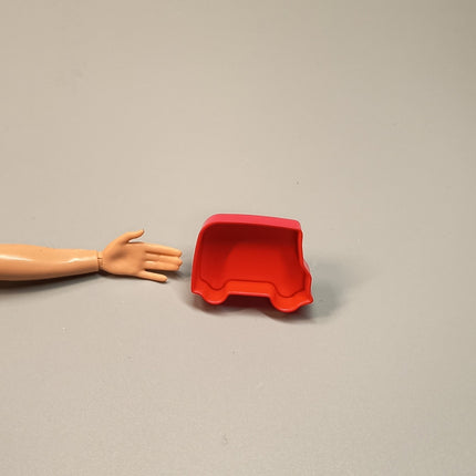 Re-Ment Miniature Red Truck Tray Case 1" – Dollhouse Kitchen (Pre-Owned)