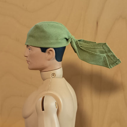 1/6 Scale Green Military Sweat Rag Bandana – for 12" Figure (Pre-Owned)