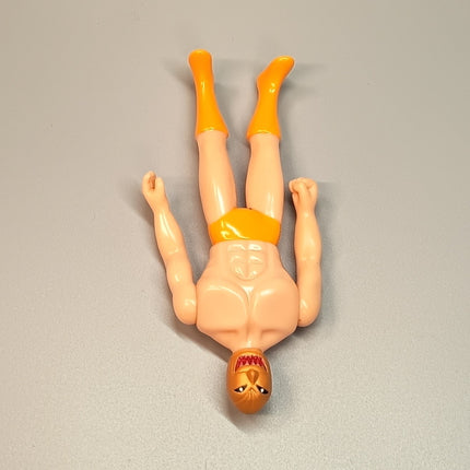 TIGER MASK GOLDEN MASK 5" Mini Figure VINYL Wrestling Anime Toy Sofubi TOMY