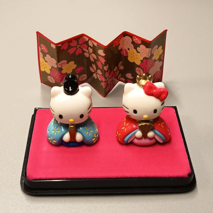 Sanrio Hello Kitty & Dear Daniel Hina Doll Set – 1" Girl’s Day (Pre-Owned)
