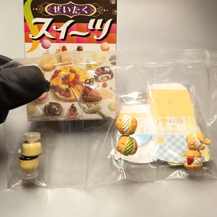 Re-Ment Miniature Elegant Sweets #9 Cream Puff & Pudding – Sealed Mini Set (Pre-Owned)