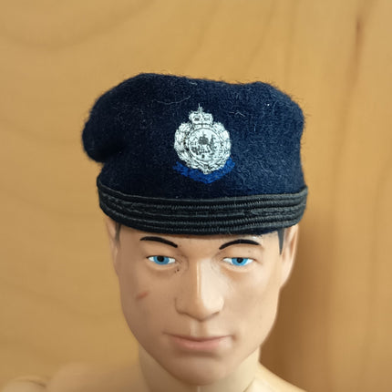 1/6 Scale Hong Kong Police Beret Cap – Tactical Unit Hat for 12" Figure (Pre-Owned)