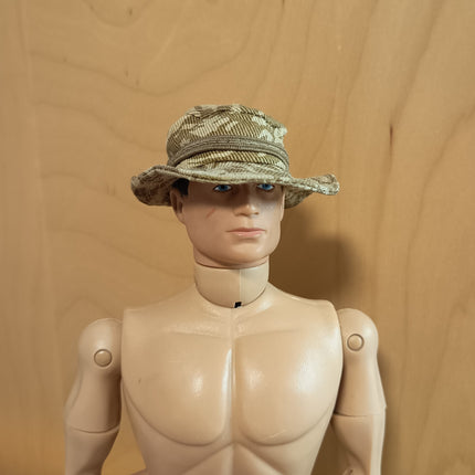1/6 Scale Beige Camo Boonie Hat – for 12" Soldier (Pre-Owned)