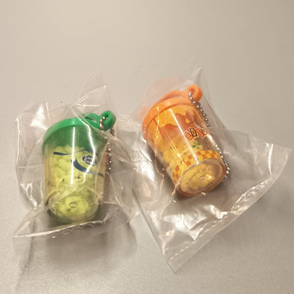 Disney Winnie the Pooh & Tinkerbell – Popcorn Bucket Keychain (Pre-Owned)