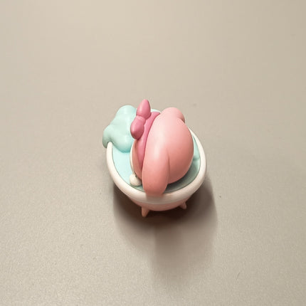 Sanrio My Melody in Bathtub Bathing – 1.5" Figure (2023) (Pre-Owned)
