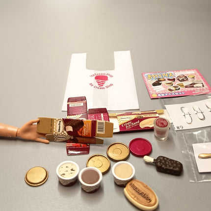 MegaHouse Ice Cream Shop #6 Luxury Ice Cream Bar – 2006 Miniature (Pre-Owned)