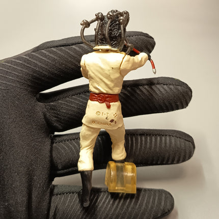 Kamen Rider General Wolf 4" Mini Figure – Werewolf Villain Gashapon (Pre-Owned)