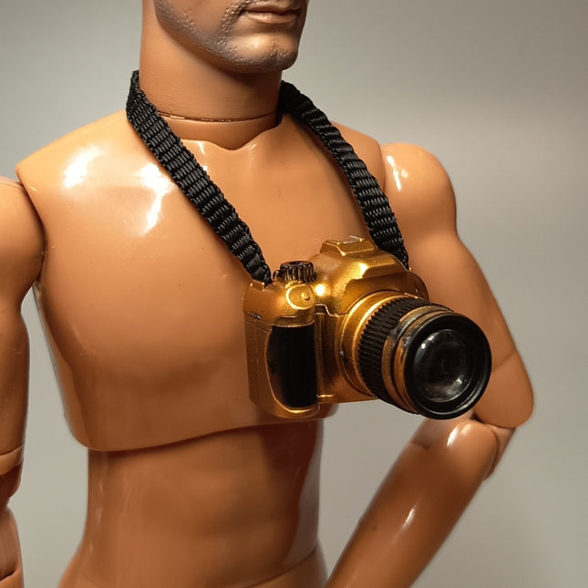 1/6 Scale Gold DSLR Camera with Strap – for 12" Figure (Pre-Owned)