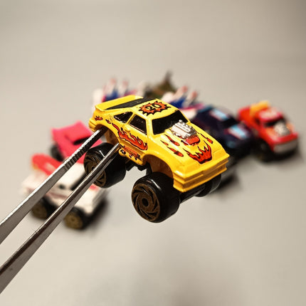 Monster Truck Jet Plane – Road Champs Lot of 9 (Micro Machines, Pre-Owned)