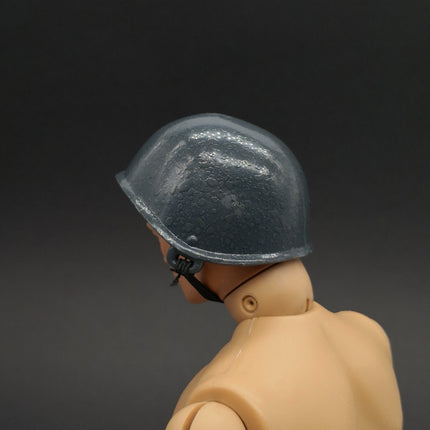 1/6 Scale Blue Texture Helmet with Strap – for 12" Figure (Pre-Owned)