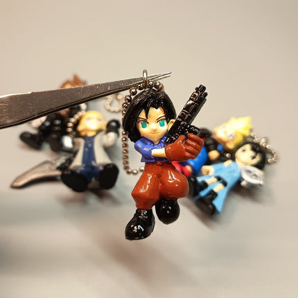 Final Fantasy VIII FF8 Chibi Figure KEYCHAIN Lot of 5 Bandai Rinoa Zell Dincht