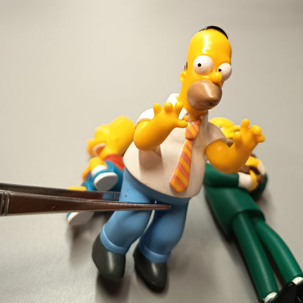The Simpsons BART HOMER MR BURN TEDDY Greetings From Springfield 3" Mini Figure
