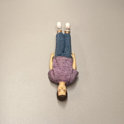 Lundby Modern Father Doll 4" – 1/18 Scale Dollhouse Figure with Outfit (Pre-Owned)
