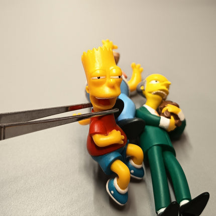 The Simpsons BART HOMER MR BURN TEDDY Greetings From Springfield 3" Mini Figure